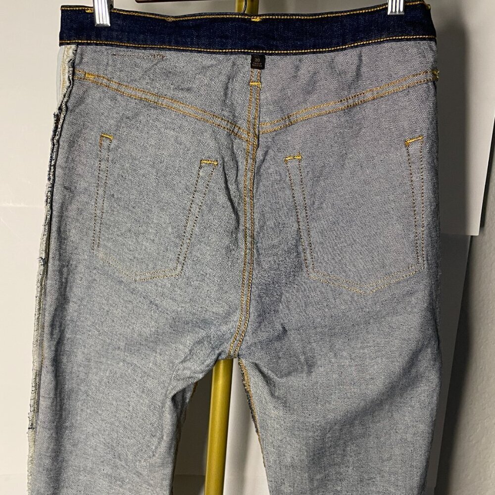 Frye Blue Straight Leg Jeans Size 30 Classic Bue Denim - Picture 11 of 12